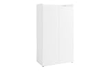 byLIVING Sekretär Janne/Sekretär matt weiß/Office-Schrank mit 2 Türen/platzsparend/Grifflos/B...