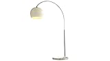 CCLIFE LED E27 Bogenlampe höhenverstellbar Marmorfuß weiß orange Stehlampe Stehleuchte...