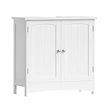 VASAGLE Waschbeckenunterschrank, Unterschrank, Badezimmerschrank, 30 x 60 x 60 cm, 2 Türen,...