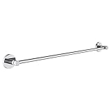 GROHE Essentials - Badetuchhalter (Material: Metall, 600mm, zum bohren oder kleben), chrom, 40366001