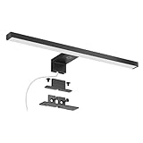 DEELUX Spiegelleuchte Bad Mit Touch-Schalter,Dimmbares LED Spiegellicht(80~800 lm) 10W 40cm,4000K...