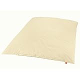 sleepling Ballonbett Oberbett Winterbettdecke 135 x 200 cm, Creme, Bezug 100%...