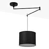 B·LED BARCELONA LED Hals Pendelleuchte mit Gelenk E27 mit schwenkbarem Arm