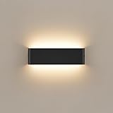 IEGLED Wandleuchte Innen 30CM, 12W Wandlampe mit Up und Down Lichtquelle, 3000k Warmweiß Moderne...