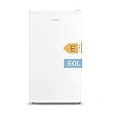 COMFEE' RCU60WH2(E) 60L Gefrierschrank senkrecht, 3 Fächer, Eintür,...