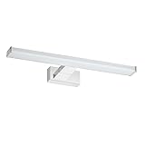 Oktaplex lighting LED Spiegelleuchte Bad BALI W 40cm 8W | Badwandleuchte Spiegellampe Wand 640lm...