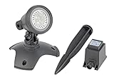 OASE 57034 LunAqua 3 LED Set 1 - Unterwasserbeleuchtung und Gartenbeleuchtung mit warmweißen...