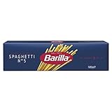 Barilla Pasta Klassische Spaghetti n.5 aus hochwertigem Hartweizen immer al dente, (1 x 500 g),...