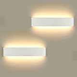 2 Stücke Wandlampe LED 16W, Wandleuchte Innen Modern Wandlampen Wandleuchten Inkl. LED-Platine...