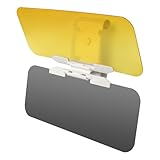 Sonnenblende Auto 2-in-1 Auto Blendschutz Sonnenblende Verstellbarer Sonnenblende Verlängerung Auto...