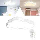 YRHome 48W Dimmbar Wolke LED Deckenleuchte Deckenlampe Wolke Effektlampe Acryl IP44 mit...