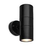 BRILONER - Wandleuchte Aussen IP54 Spritzwasser- Staubschutz, GU10 Fassung, max. 7W, Aussenlampe,...