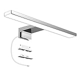 Aourow LED Spiegellampe Badezimmer Spiegelleuchte 5W 300mm 500lm Badleuchte Neutralweiß...