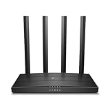 TP-Link Archer C6 Dualband Gigabit WLAN-Router (867Mbit/s 5GHz + 300Mbit/s...