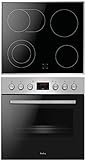 Amica ACHE 9335 E Herd-Set mit Umluft / Backofen mit Kochfeld und...