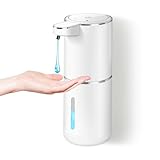 Seifenspender Automatisch, Dalugo USB C Wiederaufladbar Elektrischer Seifenspender mit Sensor, 4...