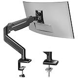 BONTEC Monitor Halterung für 13-32 Zoll Monitore 3-9 kg, VESA 75/100mm, Gasdruckfeder Arm,...