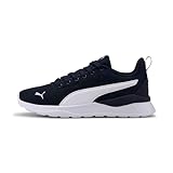PUMA Unisex Kinder Anzarun Lite Jr Sneaker, Peacoat Puma White, 38 EU