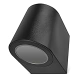 EMOS - Außen-Wandleuchte OCULUS für Haus und Garten mit 1x GU10-Fassung - wasserdichte...