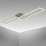 B.K.Licht - LED Deckenlampe schwenkbar, warmweiße Lichtfarbe, 40 Watt, 4000 Lumen, Deckenleuchte,...