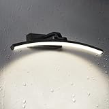 EMKE LED Spiegelleuchte Spiegellampen für das bad spiegelleuchte badezimmer 40cm, 180° drehbar...