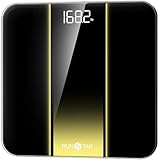 RunStar Digitale Personenwaage mit hoher Präzision, gut lesbarem LED-Display, genaue Waage mit...