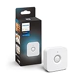 Philips Hue Bewegungsmelder Indoor, Zubehör für Philips Hue, Tageslichtsensor, steuerbar via App,...