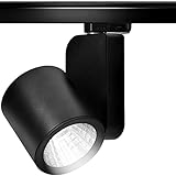 ORANGE LED 3-Phasen Schienen Deckenstrahler - OR-801 LED Spot schwarz - 30W - 30° - hochwertiger...