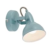 BRILONER - Wandleuchte Innen schwenkbar, Vintage, E14 Fassung, max. 40 Watt, Wandlampe innen,...