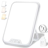 Tageslichtlampe, 10000 Lux Lichttherapielampe für Depressionen, UV-Freies SAD Licht mit 3...