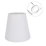 Eastlion Lampenschirm 5.5'/Ø14cm E14 E27 Lampenschirm for Flachs Kerze Kronleuchter Wandleuchte...