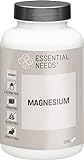 Magnesium – Vegan – 400mg Magnesium pro Tablette – 1 x 365 Tabletten