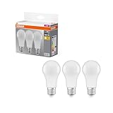 Osram LED Base Classic A Lampe, in Kolbenform mit E27-Sockel, nicht dimmbar, Ersetzt 100 Watt, Matt,...