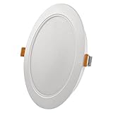 EMOS LED Panel 18 W, runde 1800 lm Deckenleuchte, Einbauleuchte mit Durchmesser 17 cm, Neutralweiß...