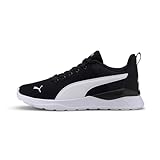 PUMA Unisex Kinder Anzarun Lite Jr Sneaker, Puma Black Puma White, 39 EU