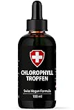 Chlorophyll flüssig aus Alfalfa, 100ml flüssiges Chlorophyll mit 200mg Liquid...