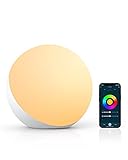 Hifree Smart LED Tischlampe, Nachttischlampe Touch Dimmbar funktioniert mit Alexa und Google...