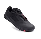 Crankbrothers Stamp Lace Fahrradschuhe, Schwarz/Rot, 44.5 EU