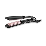 BaByliss The Crimper Kreppeisen mit 10 Temperaturstufen bis 210°C und Abschaltautomatik In rosa...