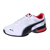 PUMA Herren Tazon 6 FM Low-Top Trainer, Puma White-Puma Black-Puma Silver, 42.5...