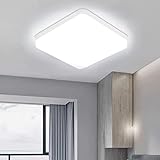 36W Quadrat Deckenlampe Led Deckenleuchte, Modern Weiß 7000K 3240LM Led Lampen Deckenbeleuchtung...