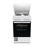 Gorenje GE5A23WH Standherd, 74 Liter, PerfectGrill, Pizza Mode 300°C,...