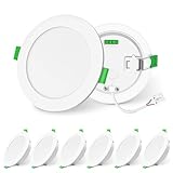 ALUSSO LIGHTING Einbaustrahler LED Spots 230V Dimmbar 12W 1200lm Einbauleuchten Hohe Helligkeit,...