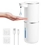 Gaethra Seifenspender Automatisch, 380ml Elektrischer Seifenspender mit Sensor, Seifenspender...