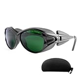Bosiyrggrl Rote Lichttherapiebrille, Schutzbrille IPL 200-2000 Nm, Augenschutz...