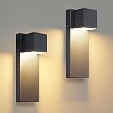 K-Bright LED Außenwandleuchte 16W,2 Stück Außenlampe Außenleuchte 3000K Warmweiß IP65...