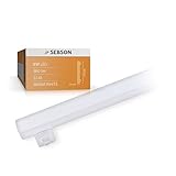 SEBSON LED Lampe S14S 50cm, 8w, ersetzt 60W Glühlampe, 880lm, warmweiß, LED Linienlampe 150°