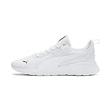 PUMA Unisex Anzarun Lite Niedrig, Puma White-Puma White, 41 EU