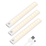 Vicloon Küche LED Schrankbeleuchtung,Küche LED Schrankbeleuchtung LEDs-Licht 3...