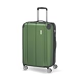 travelite Hartschalenkoffer mittelgroß, erweiterbar, 4 Rollen, CITY, Trolley...